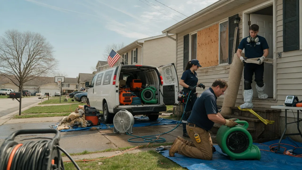 Water Damage Restoration in London, AR near me